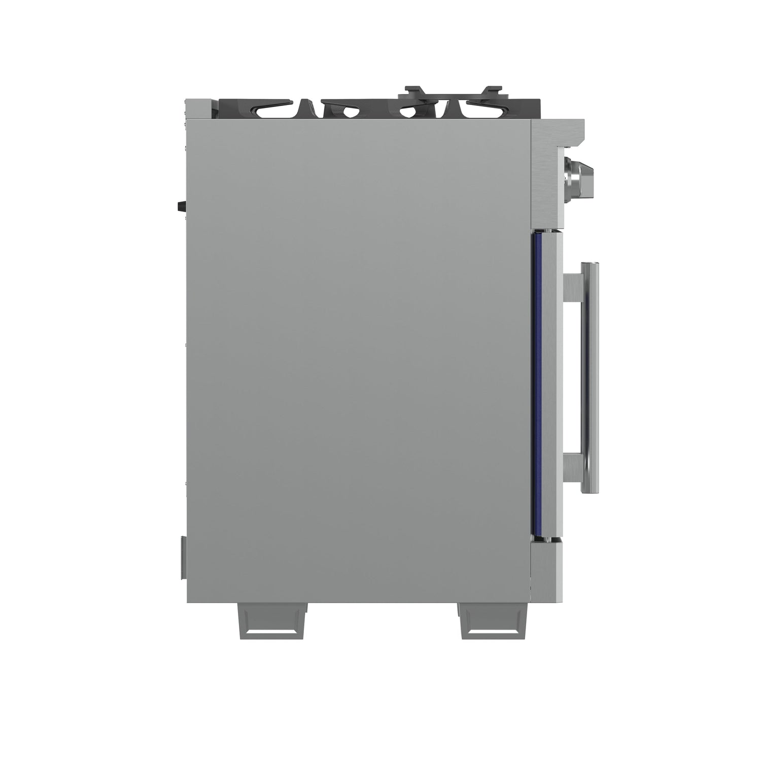 FORNO Capriasca 30" 4.32 cu. ft. Professional Gas Range with French Door and 5 Sealed Burners, FFSGS6460-30