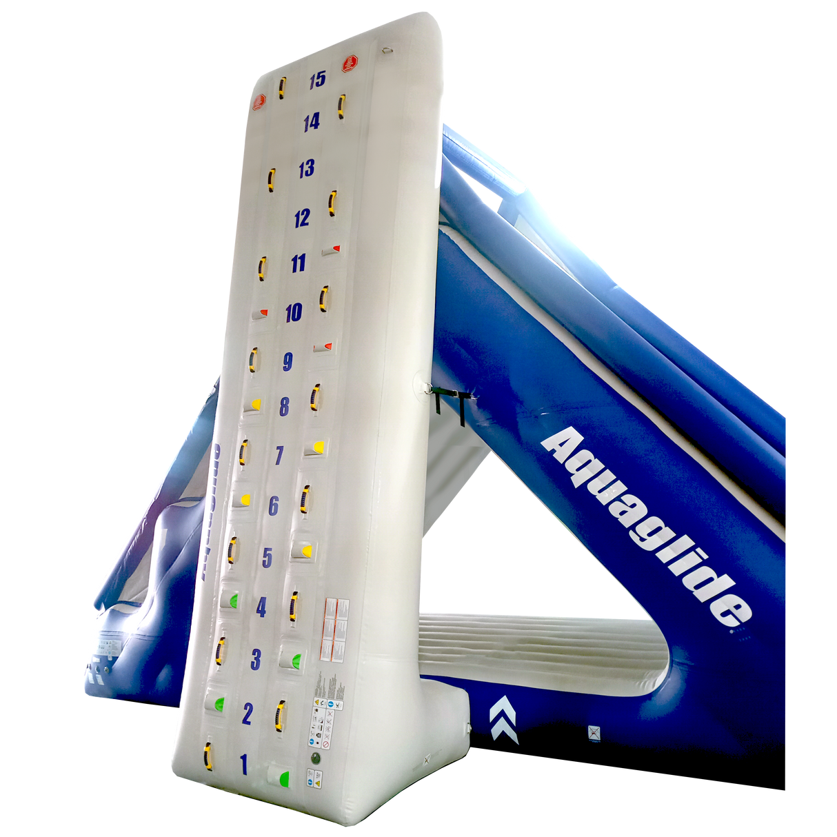 Aqauglide Escalade Summit Climbing Wall, 16' Height, Advanced Climbing Feature