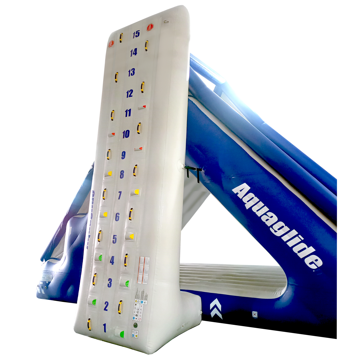 Aqauglide Escalade Summit Climbing Wall, 16' Height, Advanced Climbing Feature