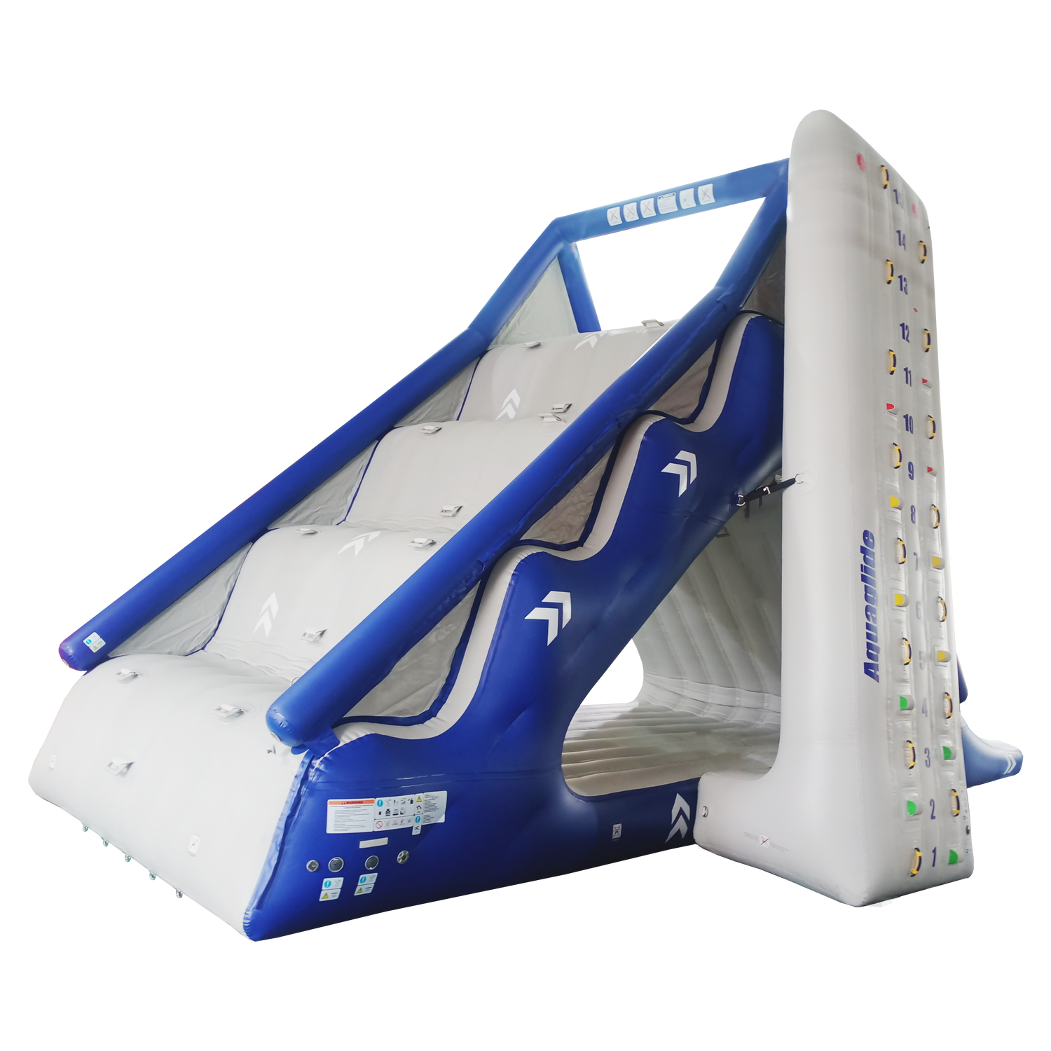 Aqauglide Escalade Summit Climbing Wall, 16' Height, Advanced Climbing Feature