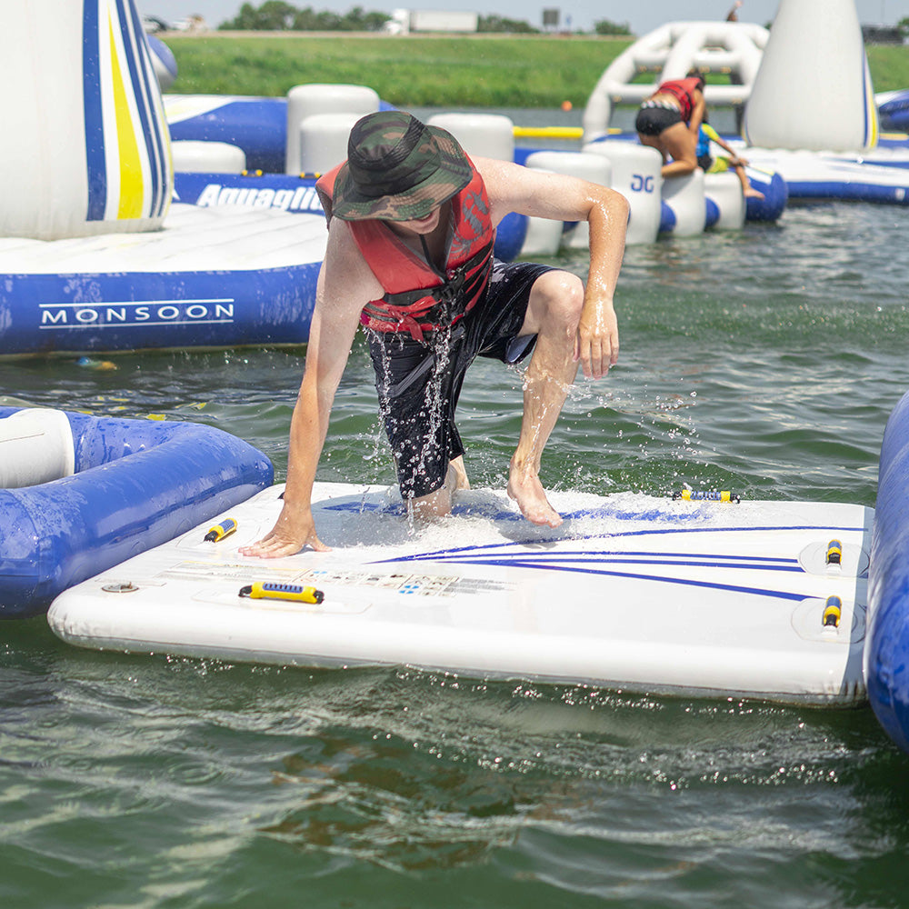 Aquaglide Swimstep 5' x 5' Ergonomic Boarding Platform