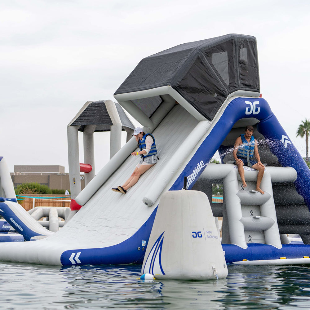 Aquaglide Freefall Supreme TR Inflatable Water Park