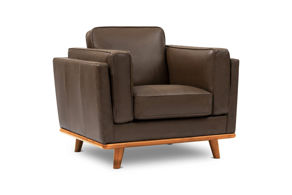 Artisan Leather Accent Chair