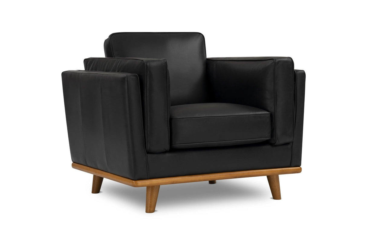 Artisan Leather Accent Chair