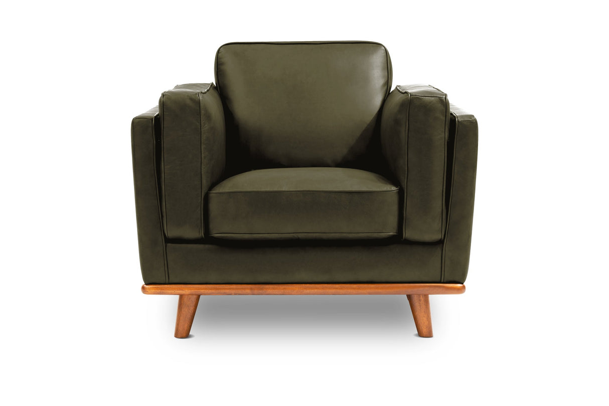 Artisan Leather Accent Chair