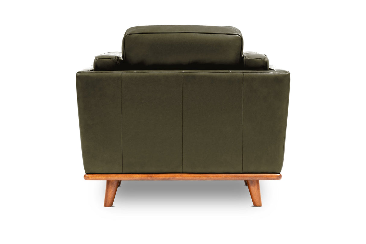 Artisan Leather Accent Chair