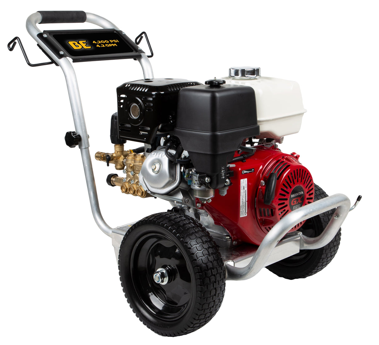 BE Power 4,200 PSI 4.2 GPM Cold Water Gas Pressure Washer - B4213HACS