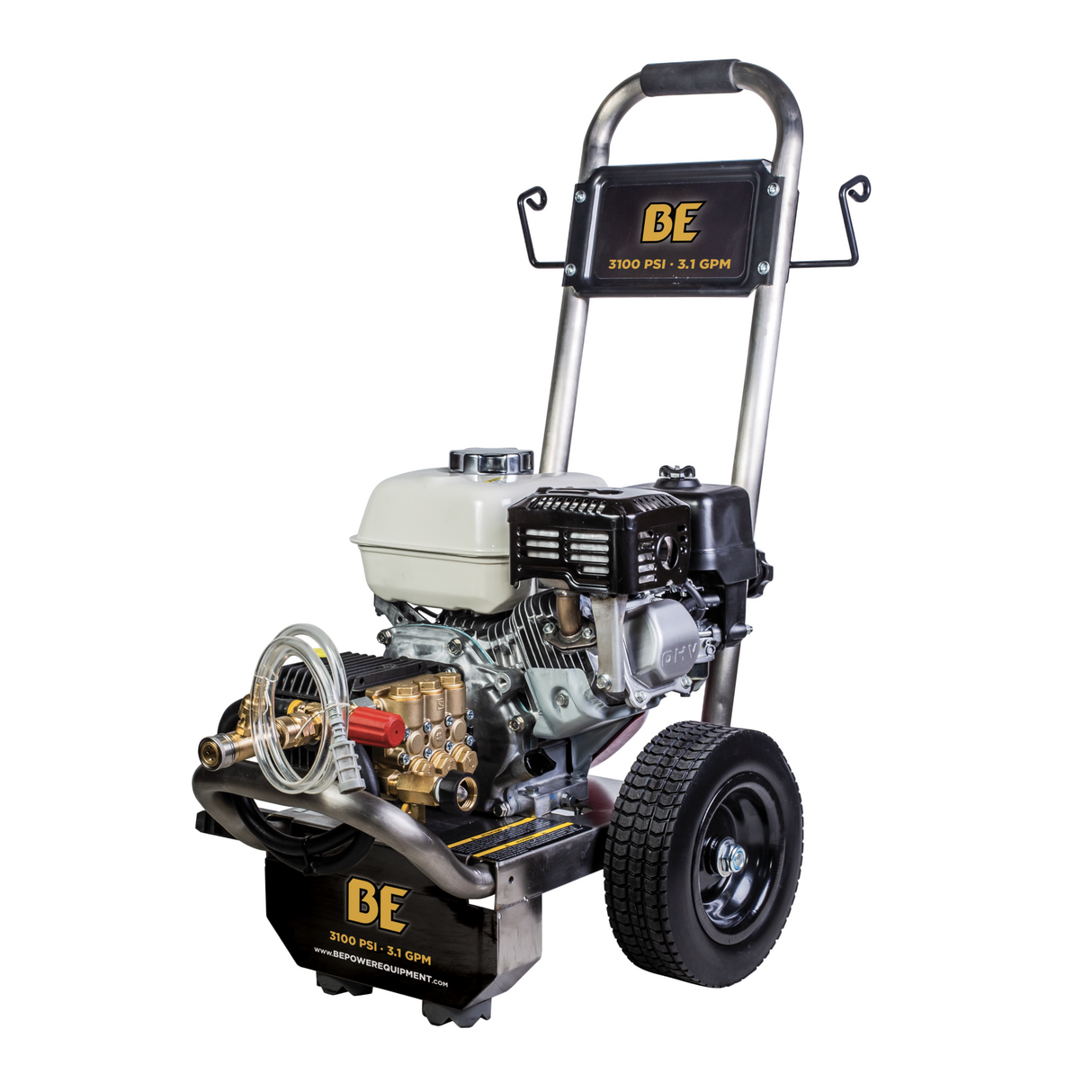 BE Power 3,100 PSI 3.1 GPM Cold Water Gas Pressure Washer - B3165HSGS