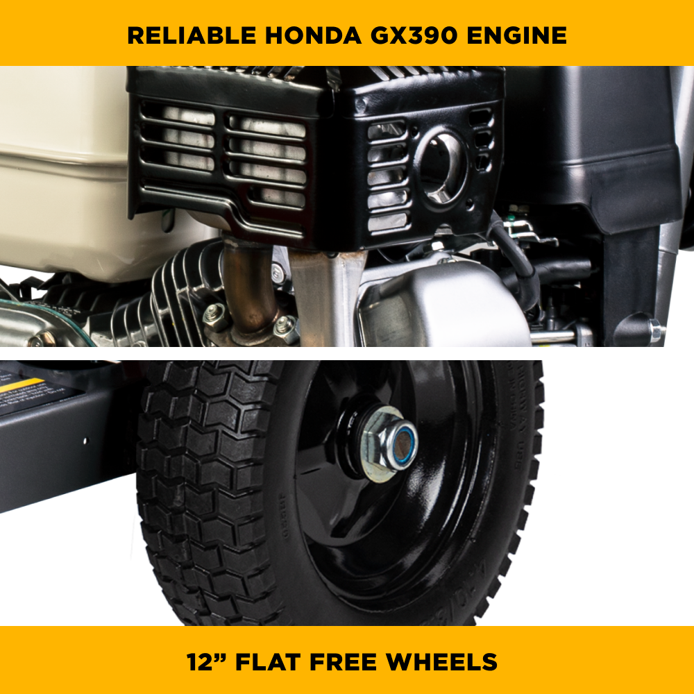 BE Power 4,200 PSI 4.2 GPM Cold Water Gas Pressure Washer - B4213HSJS