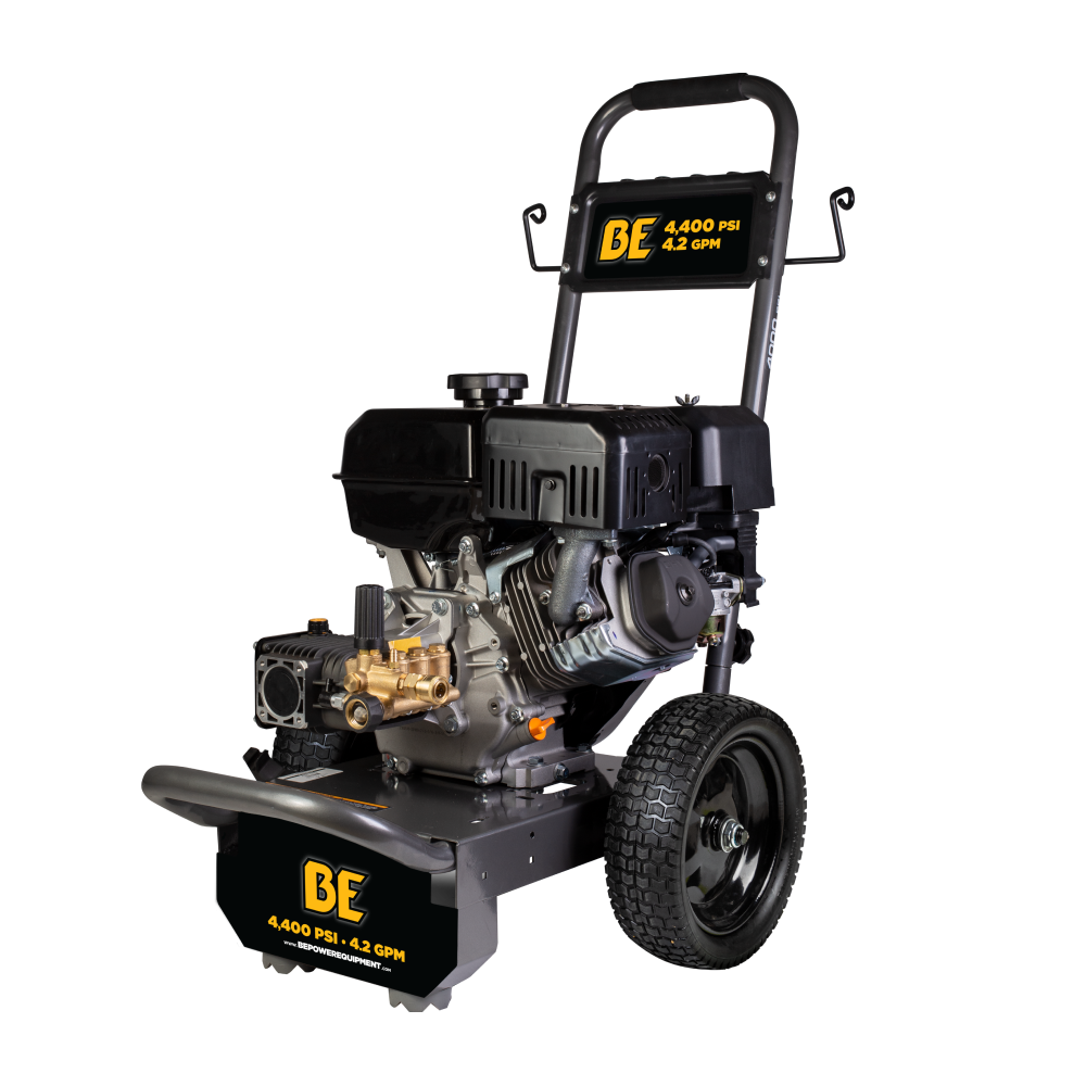 BE Power 4,400 PSI 4.2 GPM Cold Water Gas Pressure Washer - B4415PA