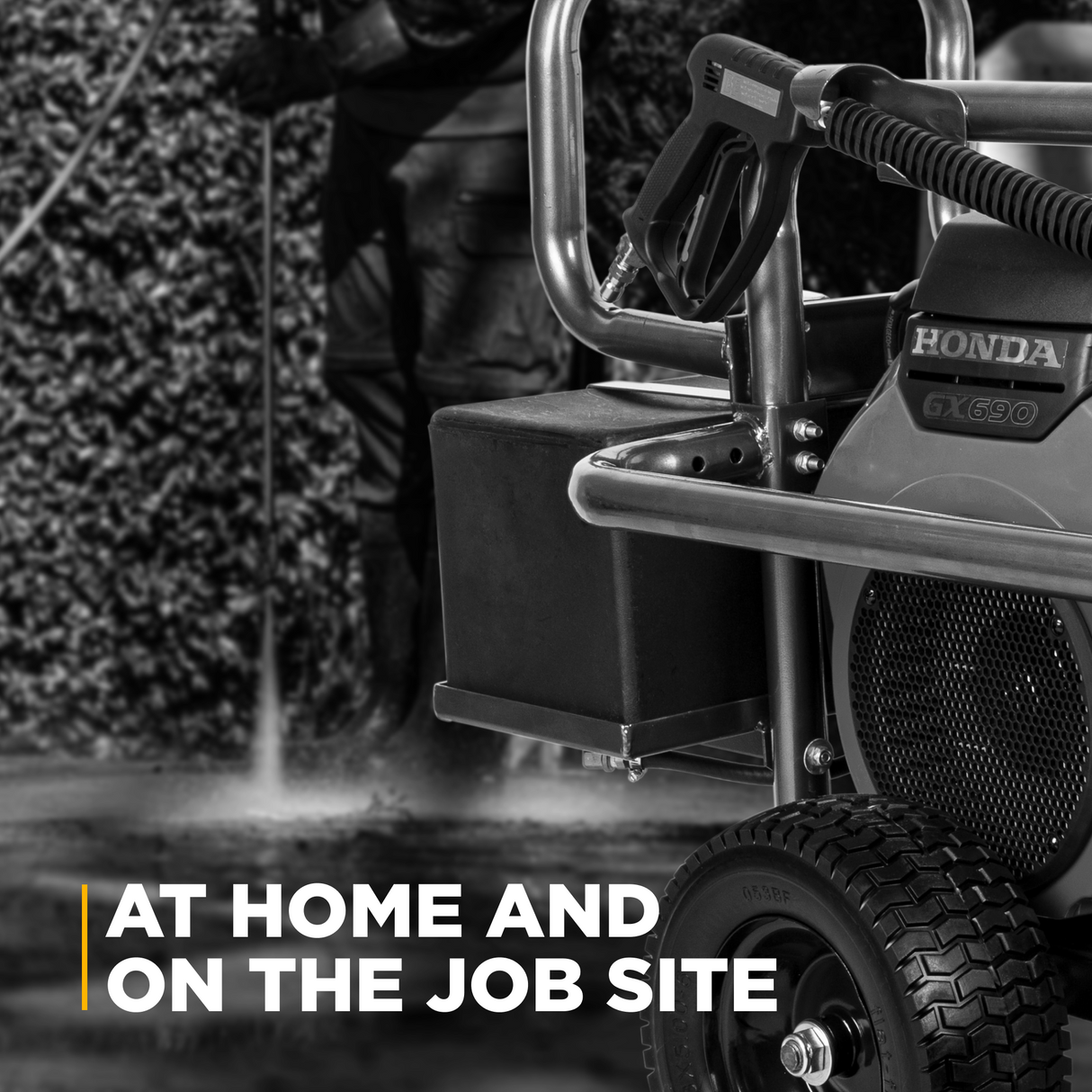 BE Power 5,000 PSI 5.0 GPM Cold Water Gas Pressure Washer - PE-5024HWEBCOM