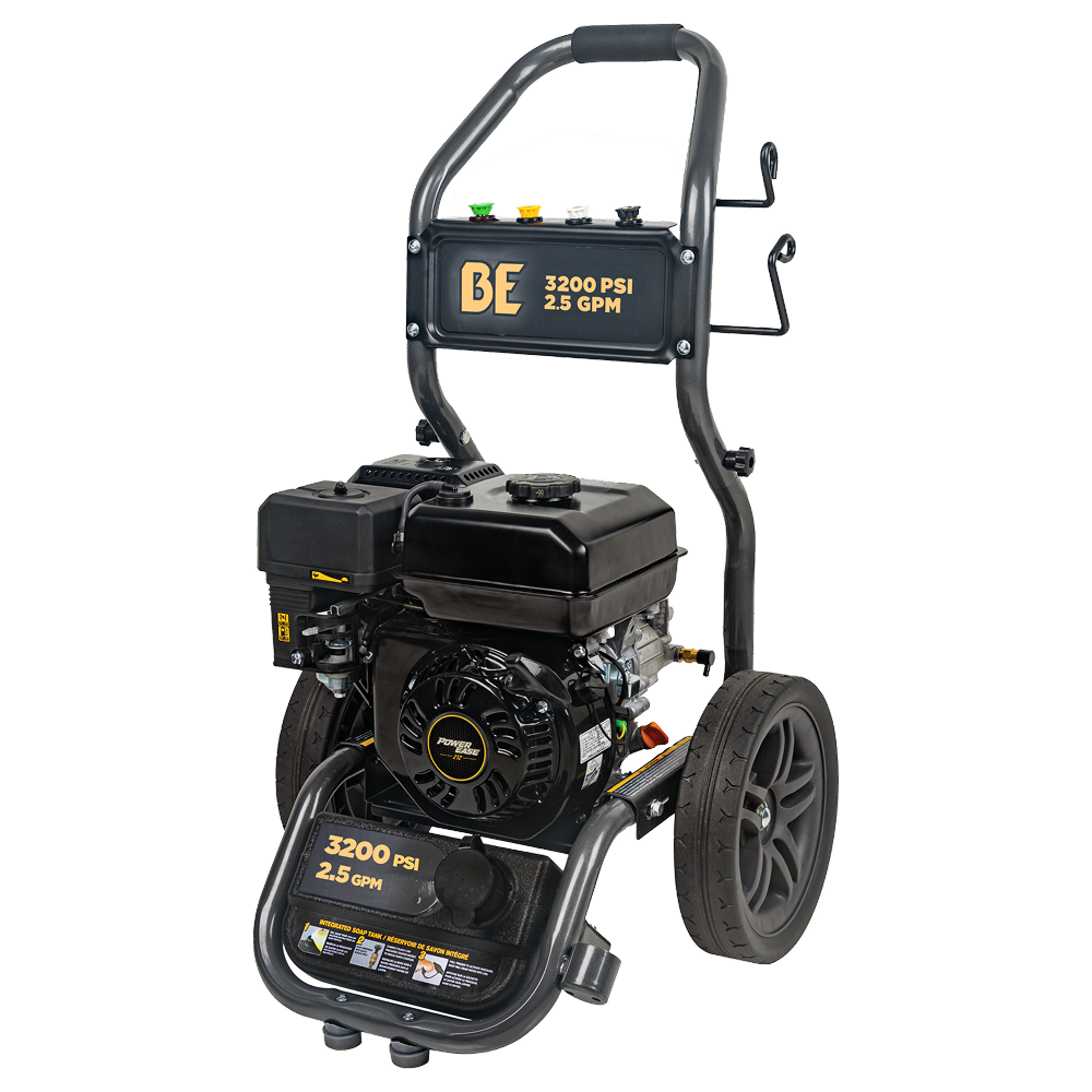 BE Power 3,200 PSI 2.5 GPM Cold Water Gas Pressure Washer - BE327PX