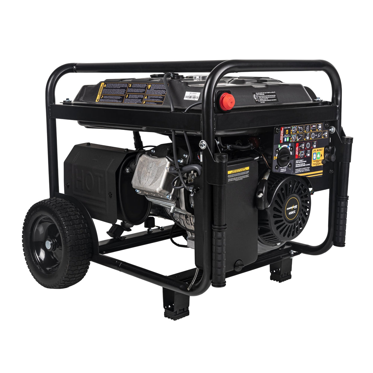 BE Power 12,500 Watt Tri-Fuel Generator - BE12500T