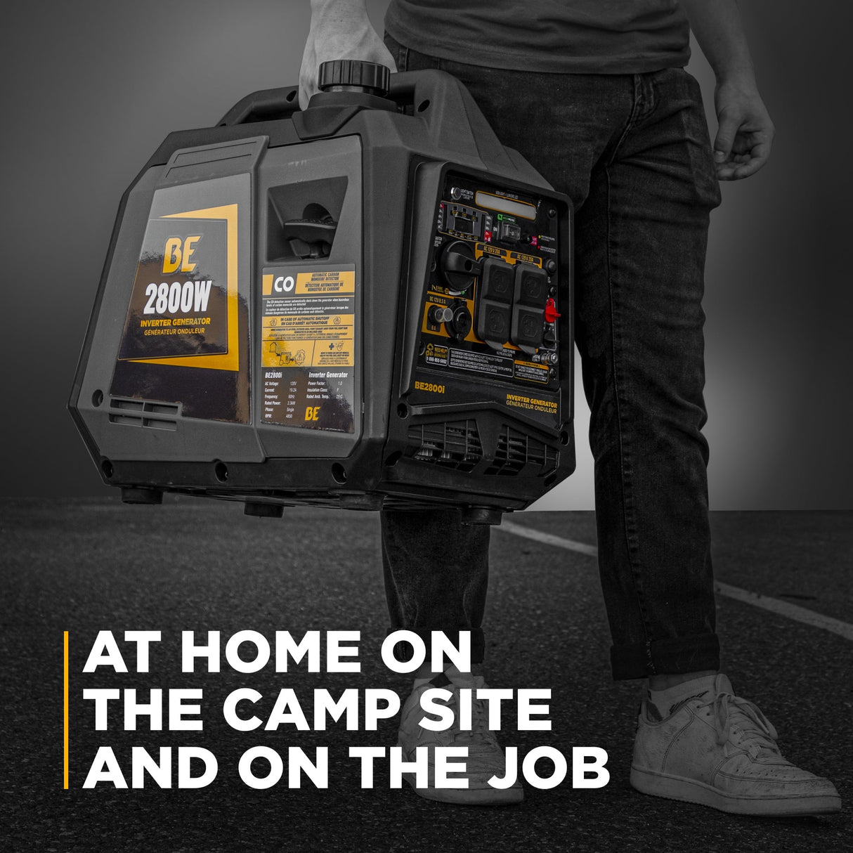 BE Power 2,800 Watt Digital Inverter Generator - BE2800I