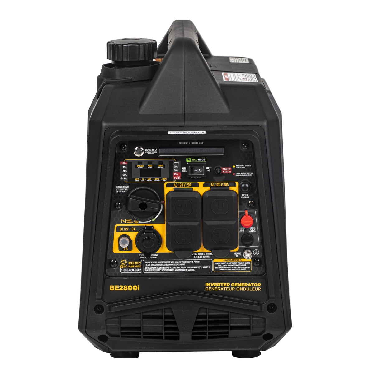 BE Power 2,800 Watt Digital Inverter Generator - BE2800I