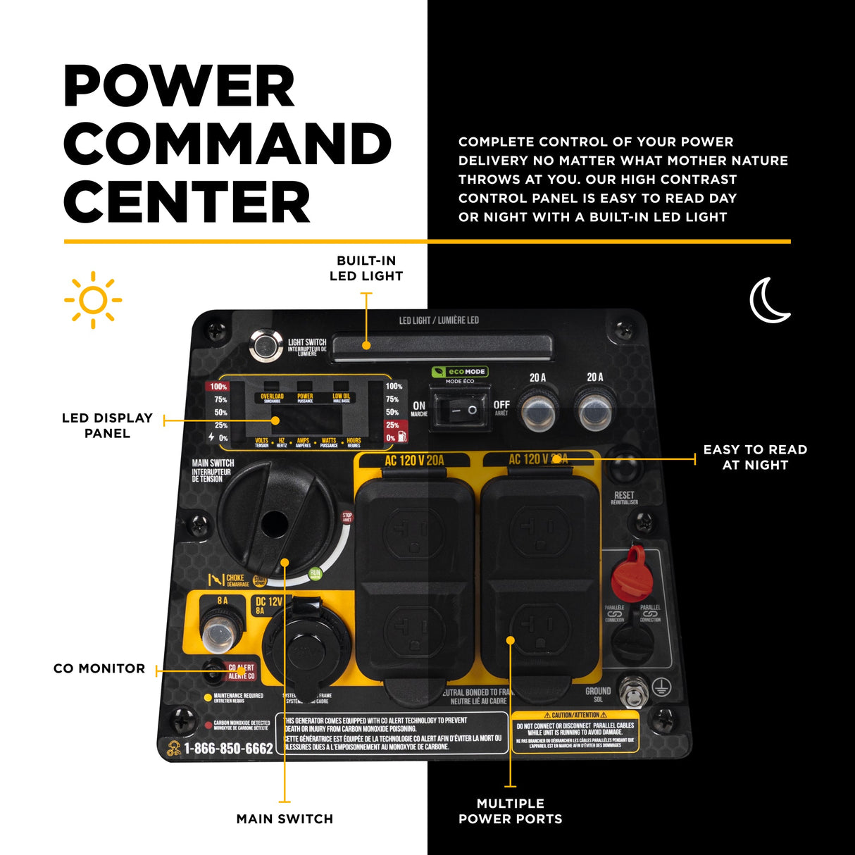 BE Power 4,000 Watt Digital Inverter Generator - BE4000I