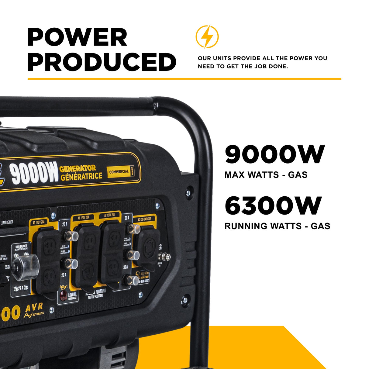 BE Power 9,000 Watt Generator - BE9000