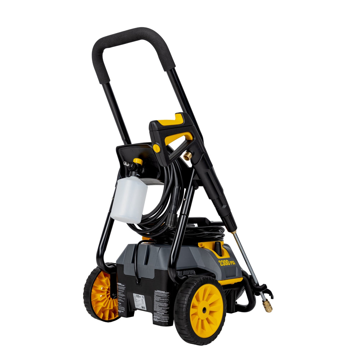 BE Power 2,300 PSI 1.7 GPM Electric Pressure Washer with Powerease Motor and AR Axial Pump - P2314EN