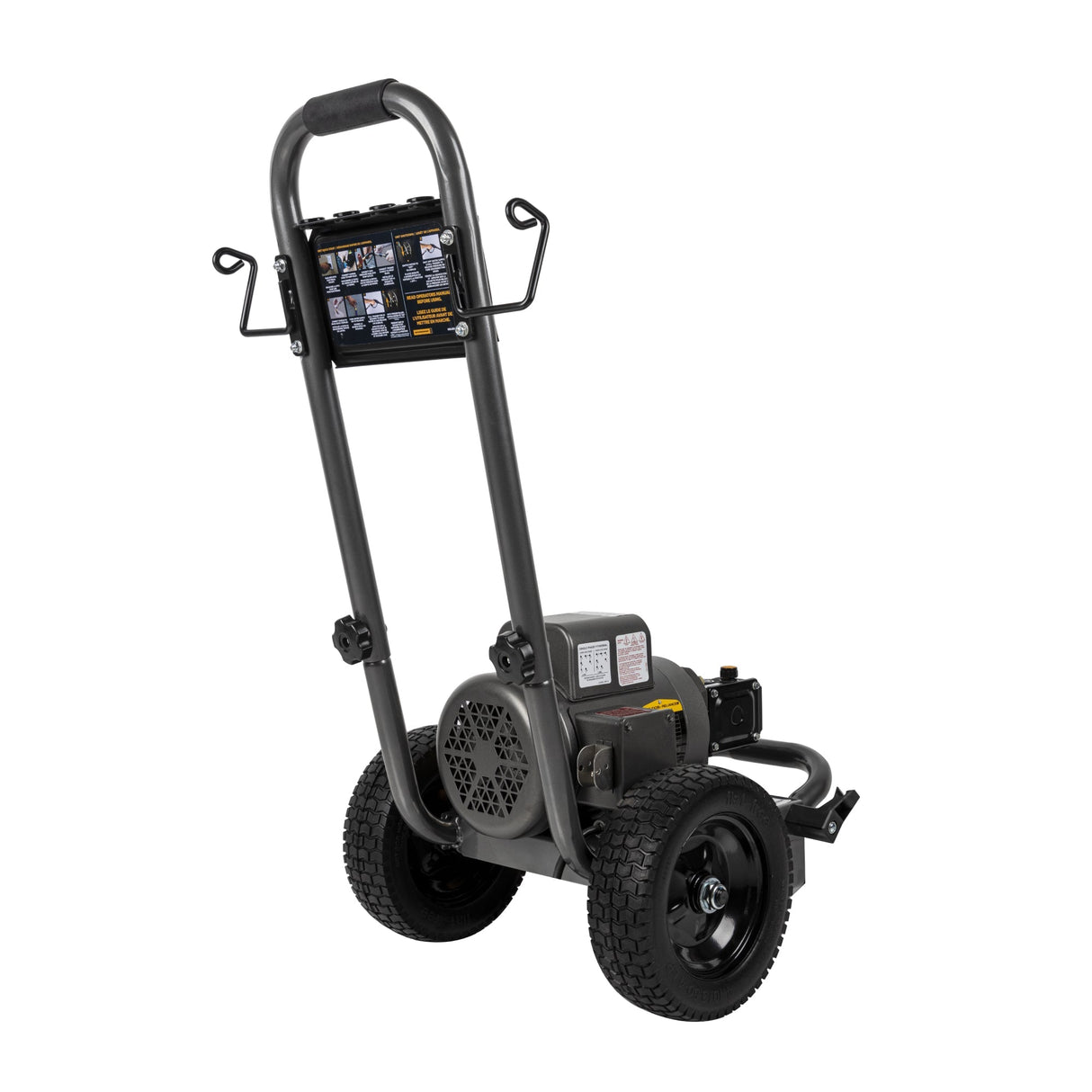 BE Power 1,100 PSI 2.0 GPM 1.5 HP Electric Pressure Washer with Baldor Motor and Triplex Pump - PE-1115EW1A
