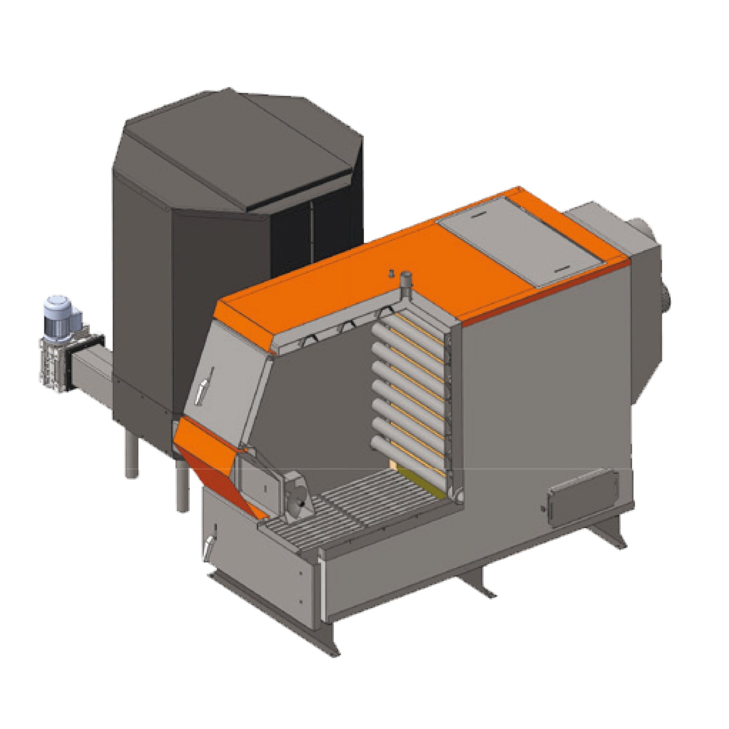 BIO DUO 50, Woodchip Boiler 170 KBTU