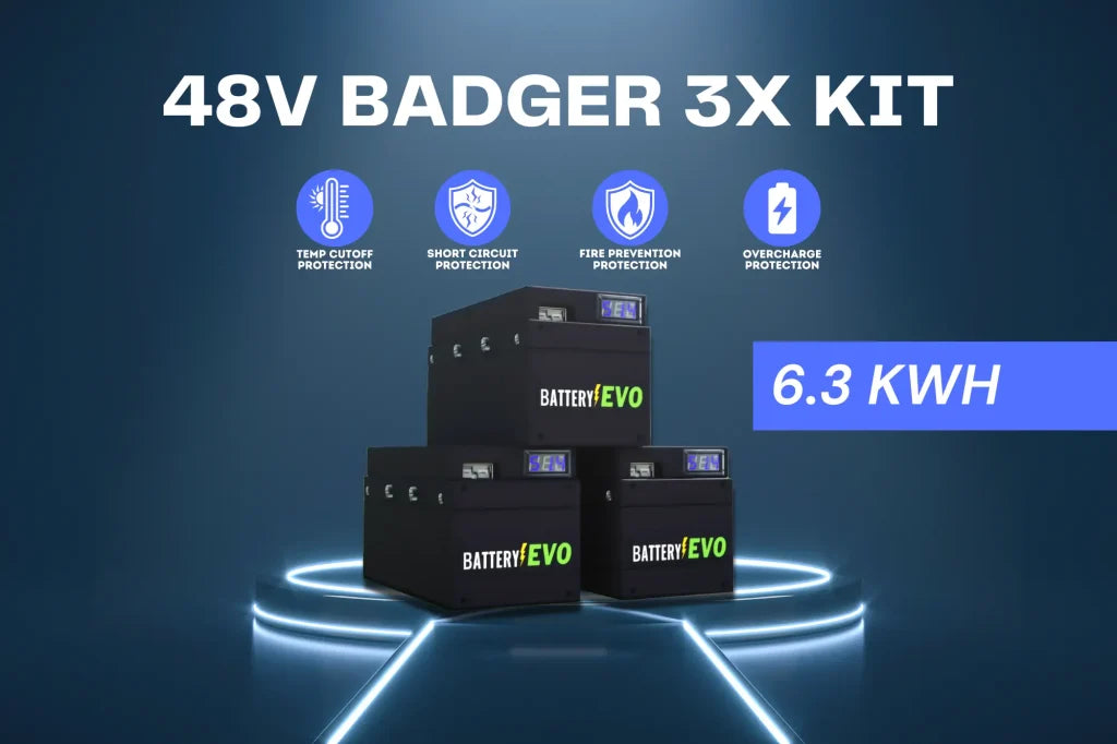 BADGER 48V 2.1kWh Lithium Battery