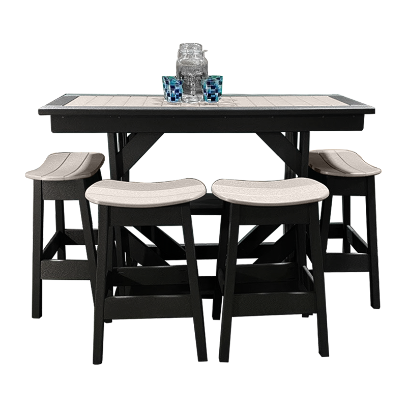 Buck Stove Breakfast Brunch Buffet With 4 Stools - FF BRBB