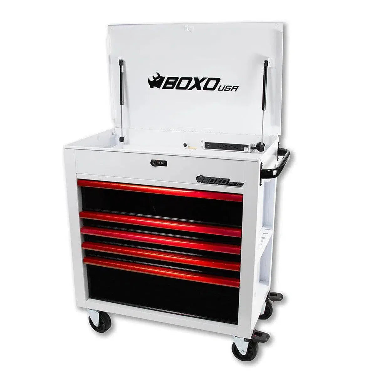 Pro Series | 35" 5-Drawer Flip-Top Service Cart Tool Box