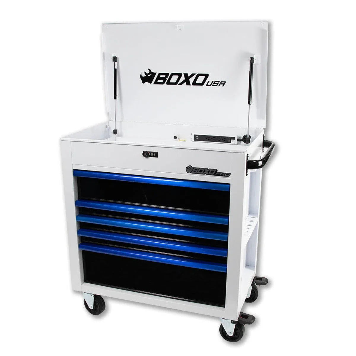 Pro Series | 35" 5-Drawer Flip-Top Service Cart Tool Box