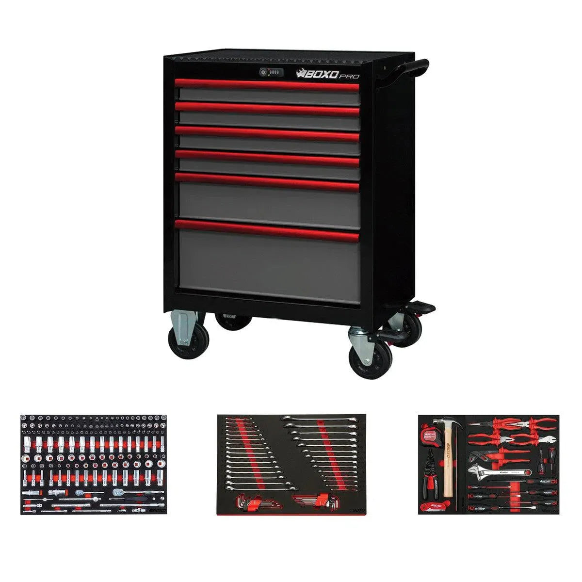 Pro Series | Loaded 26" 6-Drawer Rolling Tool Box