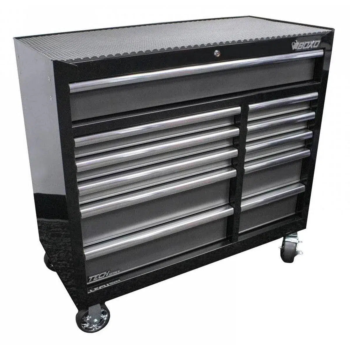 Tech Series | 41" 11-Drawer Bottom Roll Tool Chest | Gloss Black