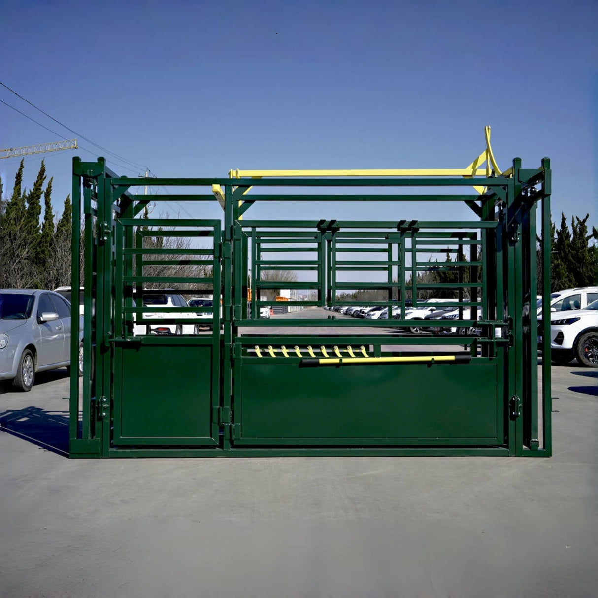 Cattle Work Chute Manual Headgate