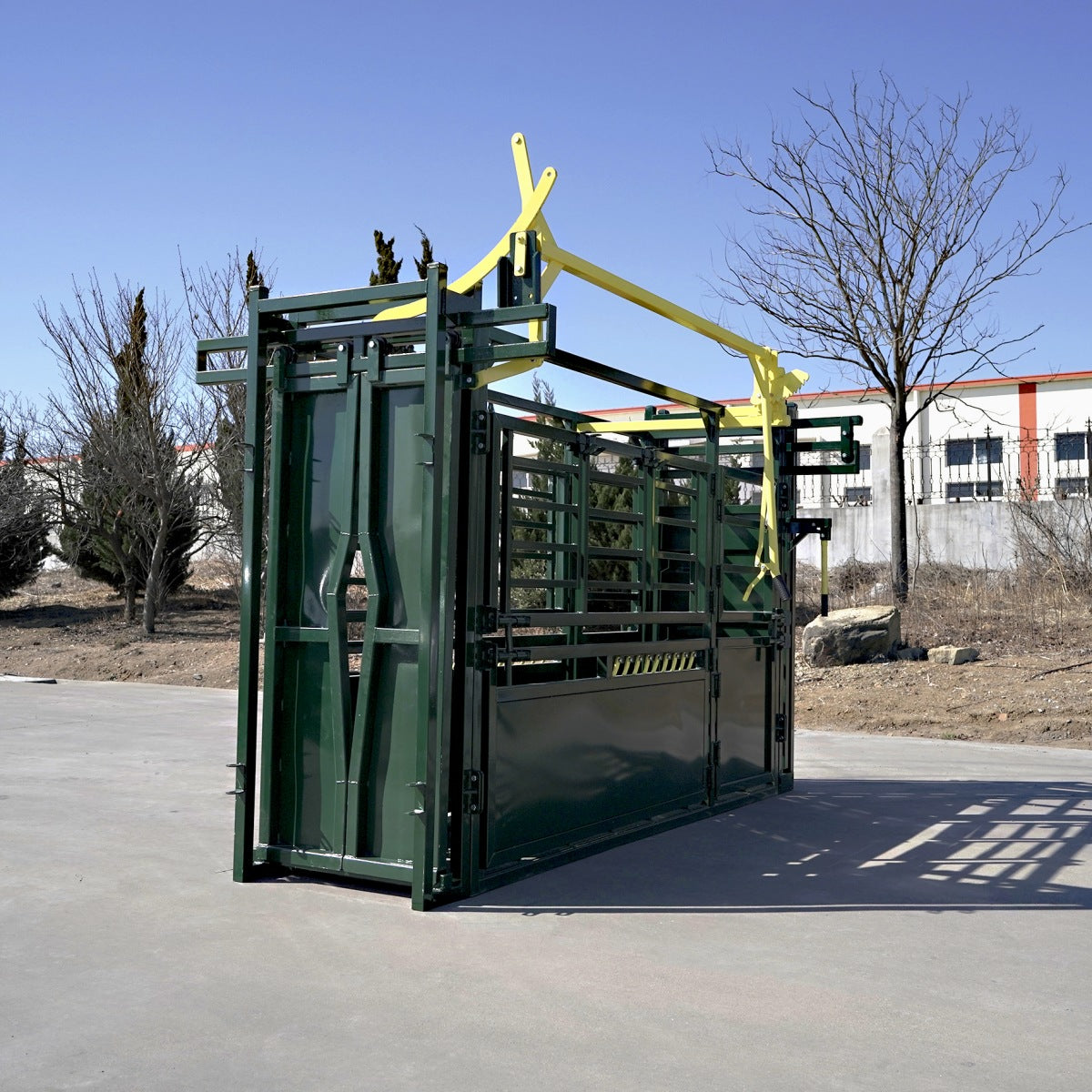 Cattle Work Chute Manual Headgate