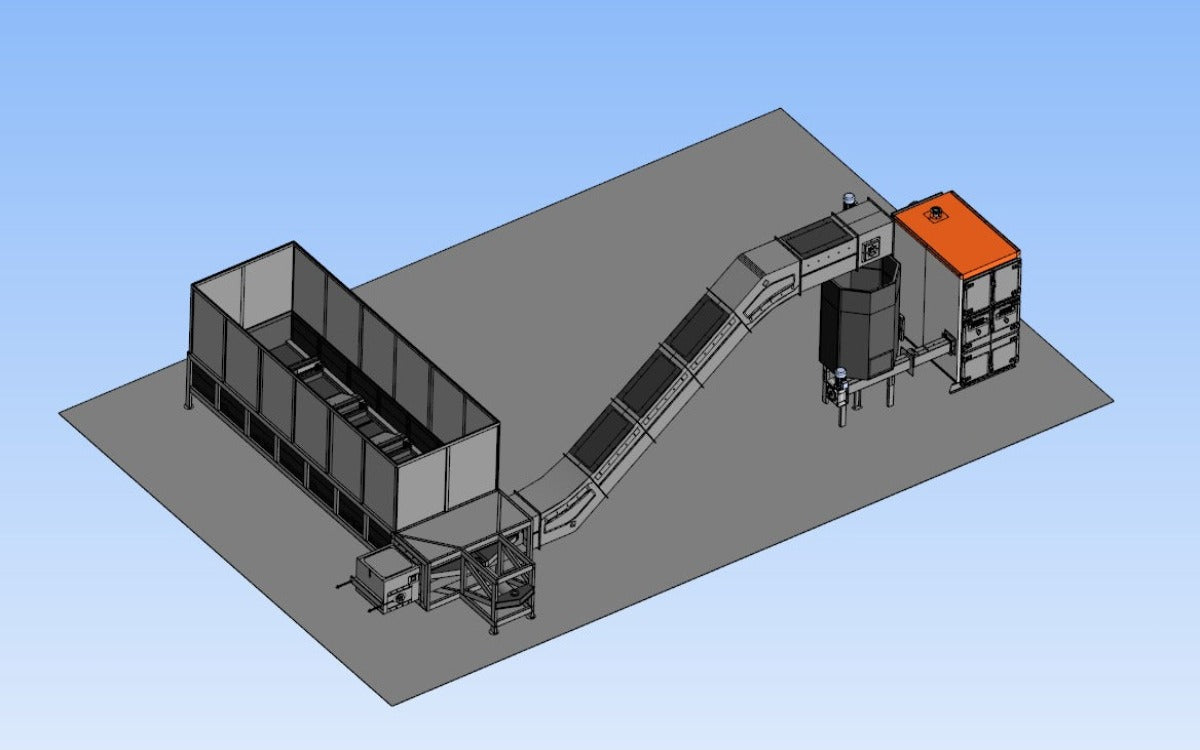 Boiler Conveyor Storage System