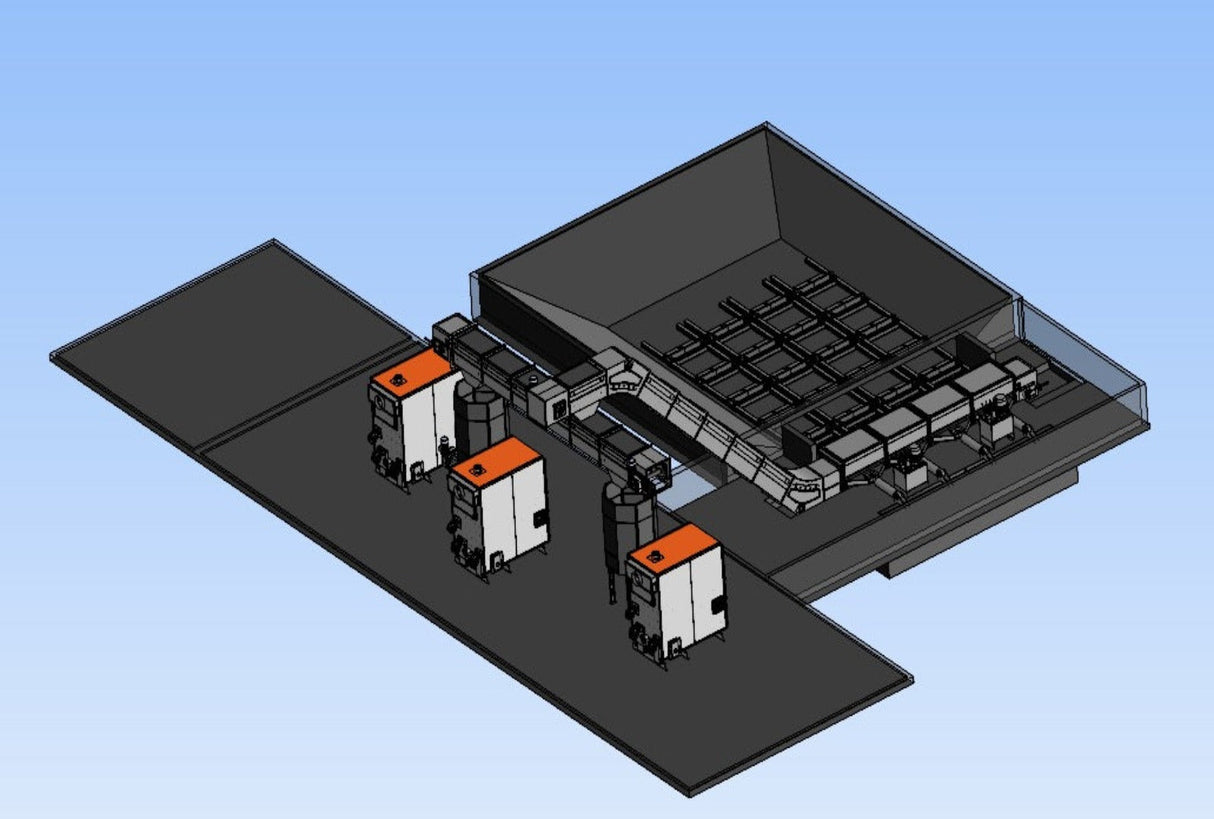 Boiler Conveyor Storage System