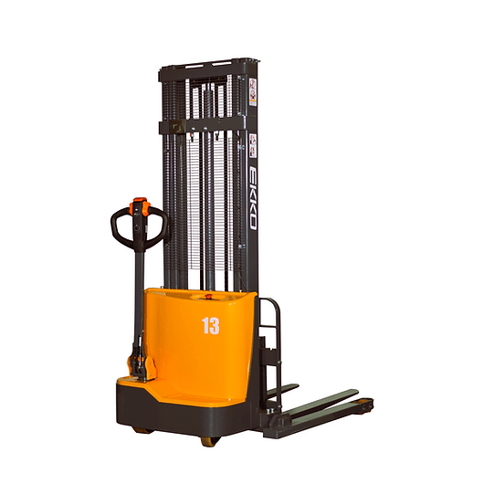Ekko EB13C-118 2800 lb Full Powered Straddle Stacker