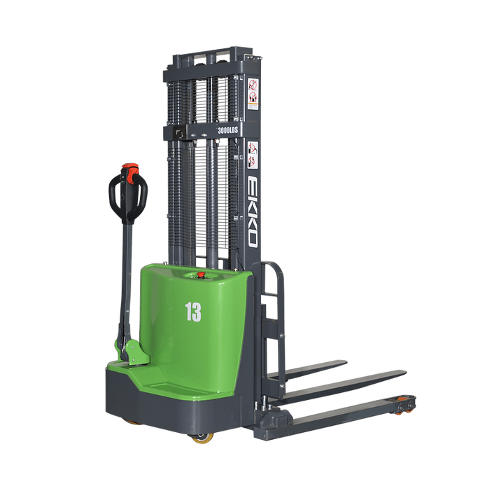 Ekko EB13C-138Li 2800 lb Lithium Straddle Stacker