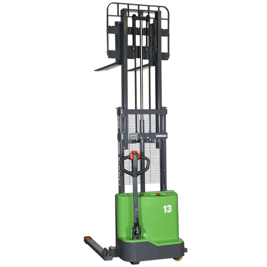 Ekko EB13C-98Li 2800 lb Lithium Straddle Stacker