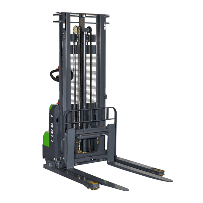 Ekko EB14CS-118Li 3000 lb. Lithium Straddle Stacker
