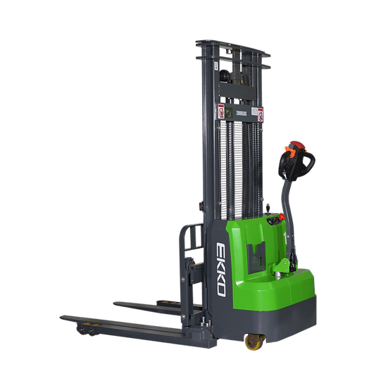 Ekko EB14CS-145Li 3000 lb. Lithium Straddle Stacker