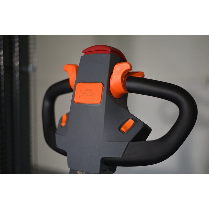 Ekko EB18C-118Li 4000 lb Full Powered Lithium Straddle Stacker