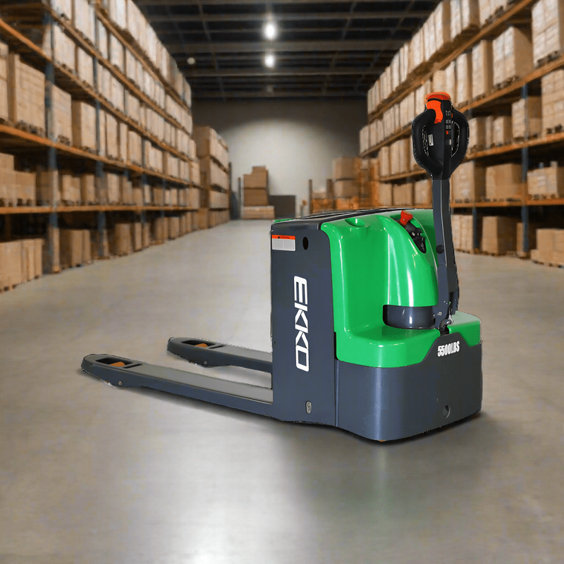 Ekko EP25E-Li Walkie Pallet Jack 5500lbs. Capacity