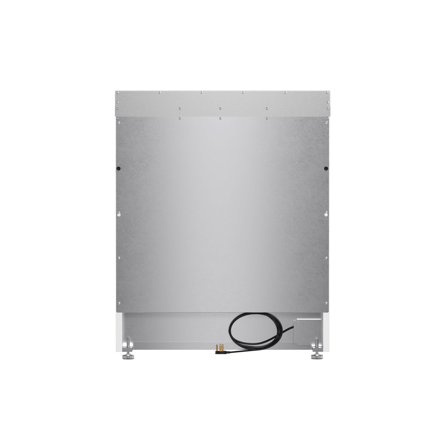 FORNO Paolo 30" 4.38 cu. ft. Freestanding Electric Range in White with Antique Brass Handles, FFSEL6011-30WHT