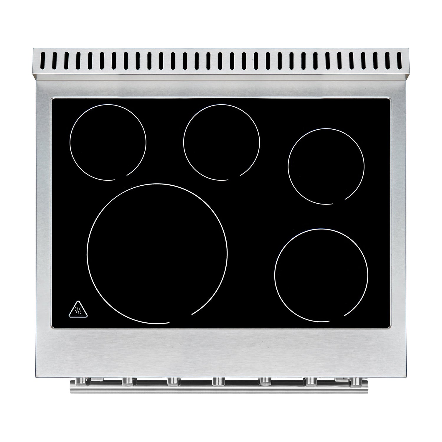 FORNO Paolo 30" 4.38 cu. ft. Freestanding Electric Range in Stainless Steel, FFSEL6011-30