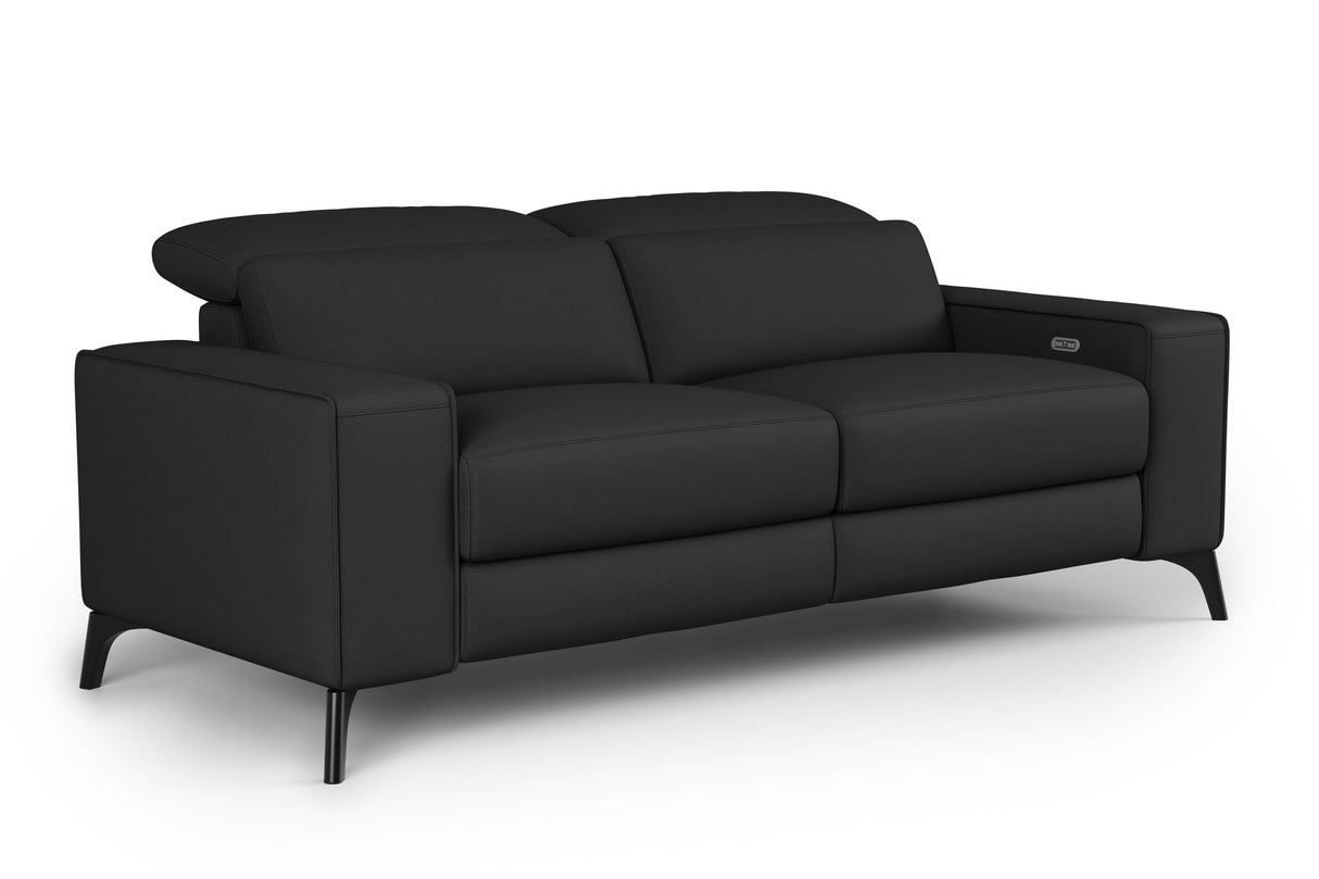 Esther Leather Dual Recliner Sofa