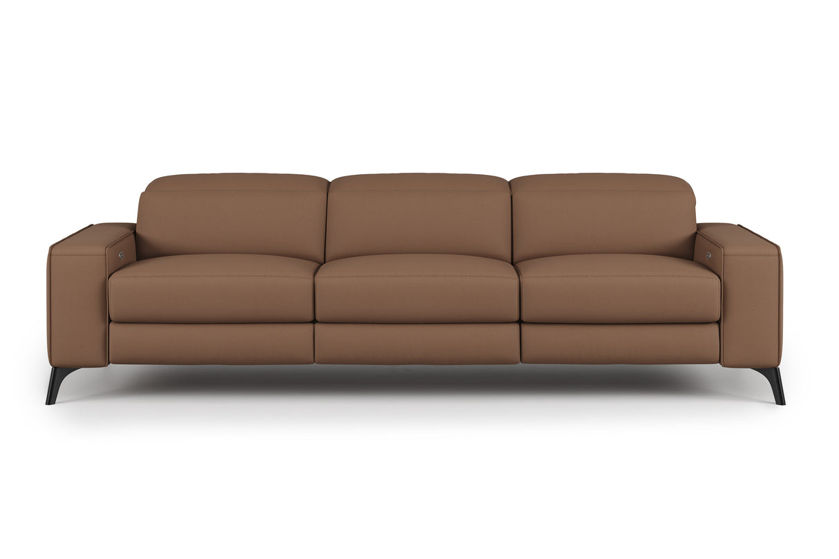 Esther Leather Dual Recliner Sofa