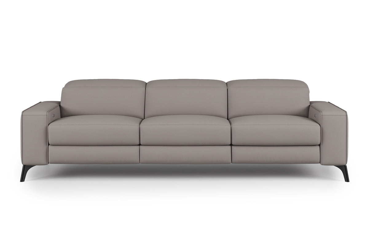 Esther Leather Dual Recliner Sofa