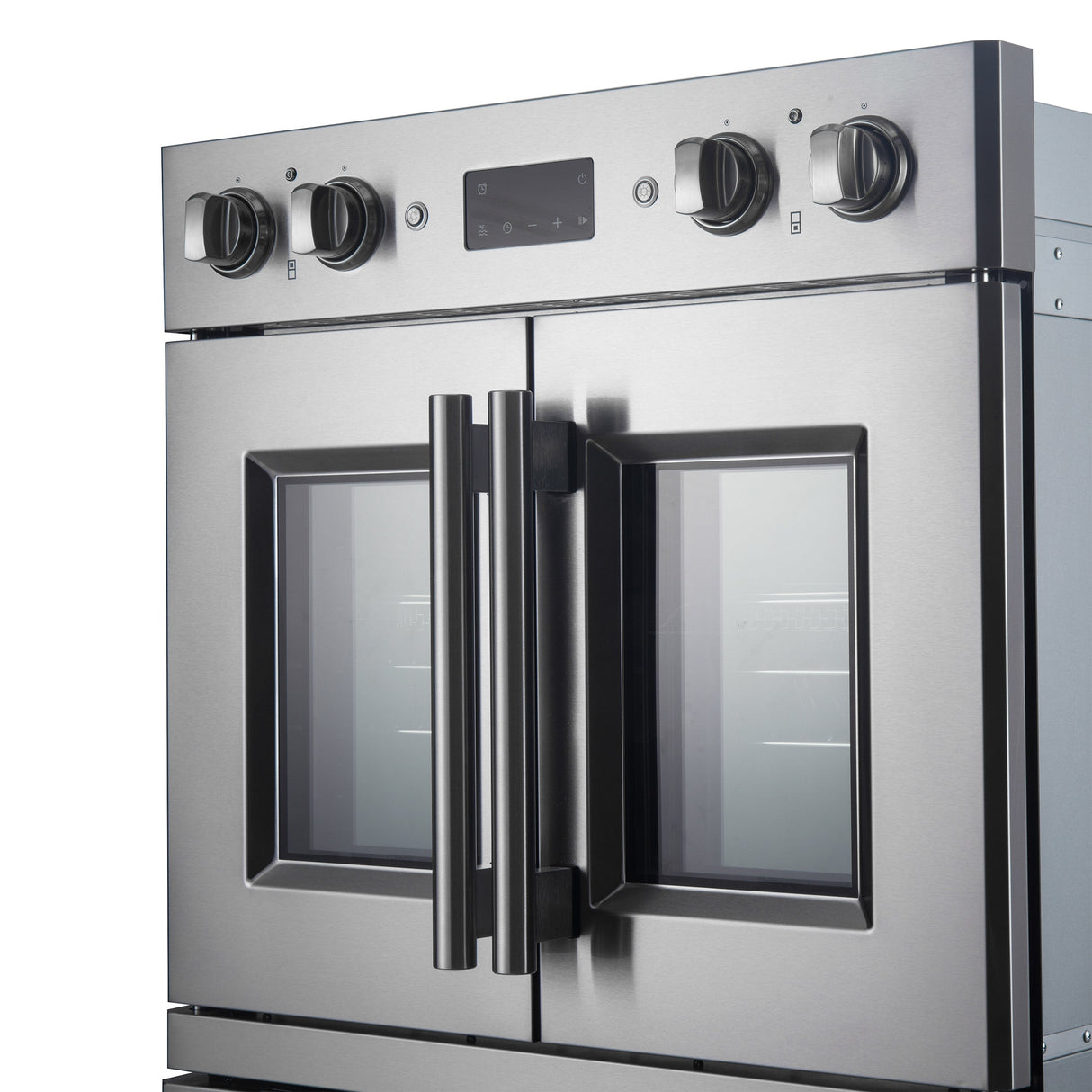 FORNO Asti 30" 7.36 cu. ft. French Door Double Electric Wall Oven with Air Fry, Self-Clean and Sous Vide, FBOEL1340-30