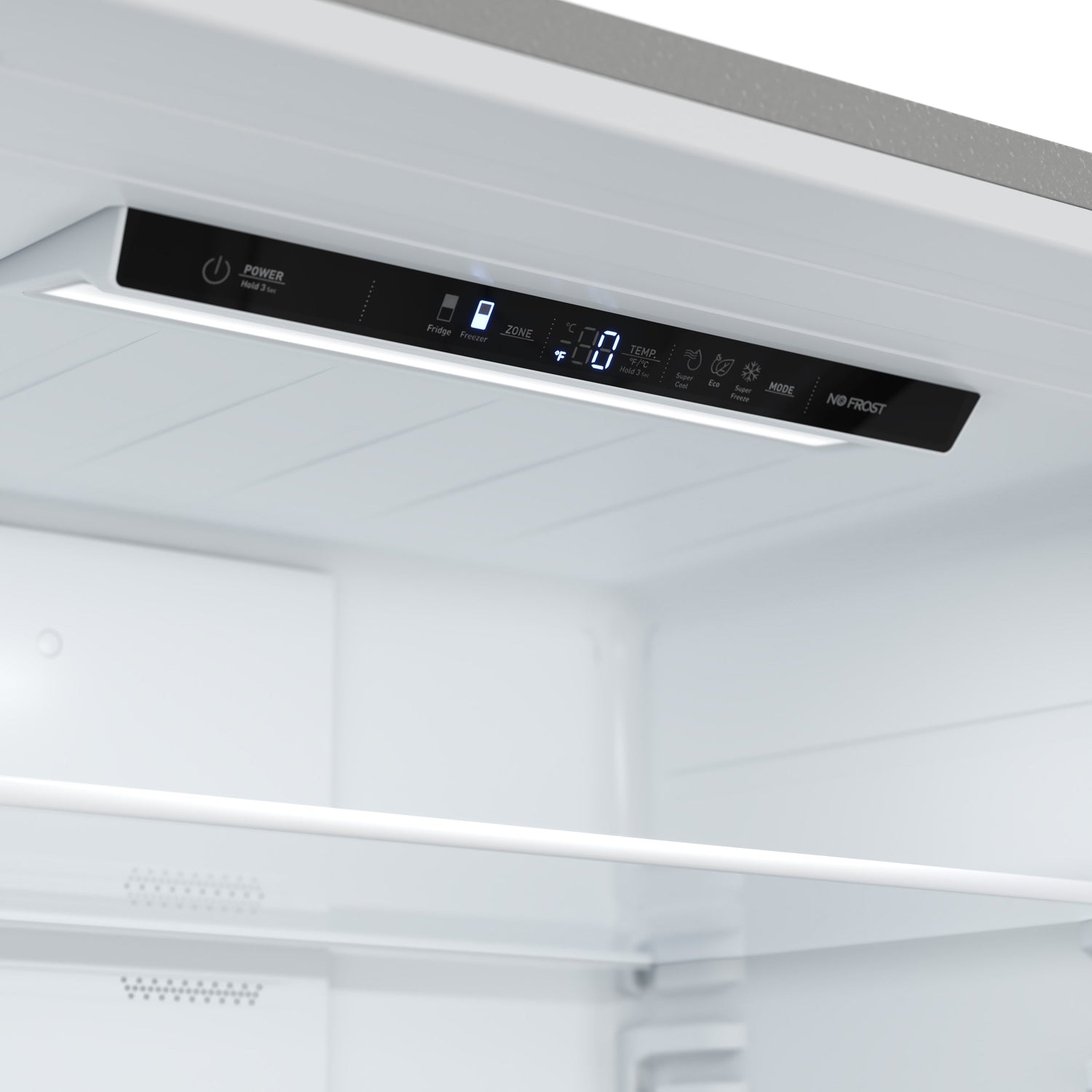 FORNO Espresso Milano 31" 17.2 cu. ft. Right Swing Refrigerator and Bottom Freezer in Stainless Steel with Silver Handles, FFFFD1785-31S