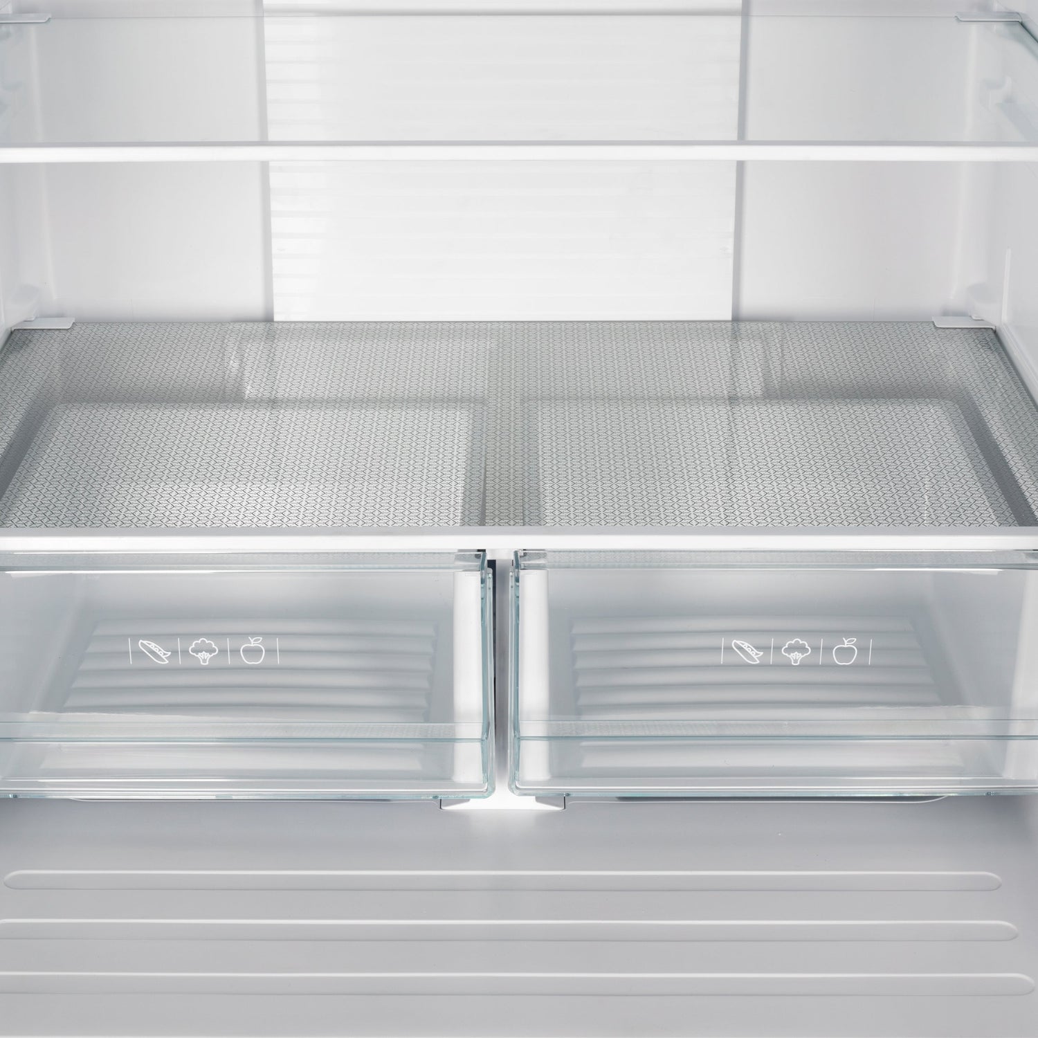 FORNO Gallipoli 35" 17.5 cu. ft. French Door Built-In Refrigerator in Stainless Steel with Ice Maker and Grill Trim Kit, FFFFD1974-35SG