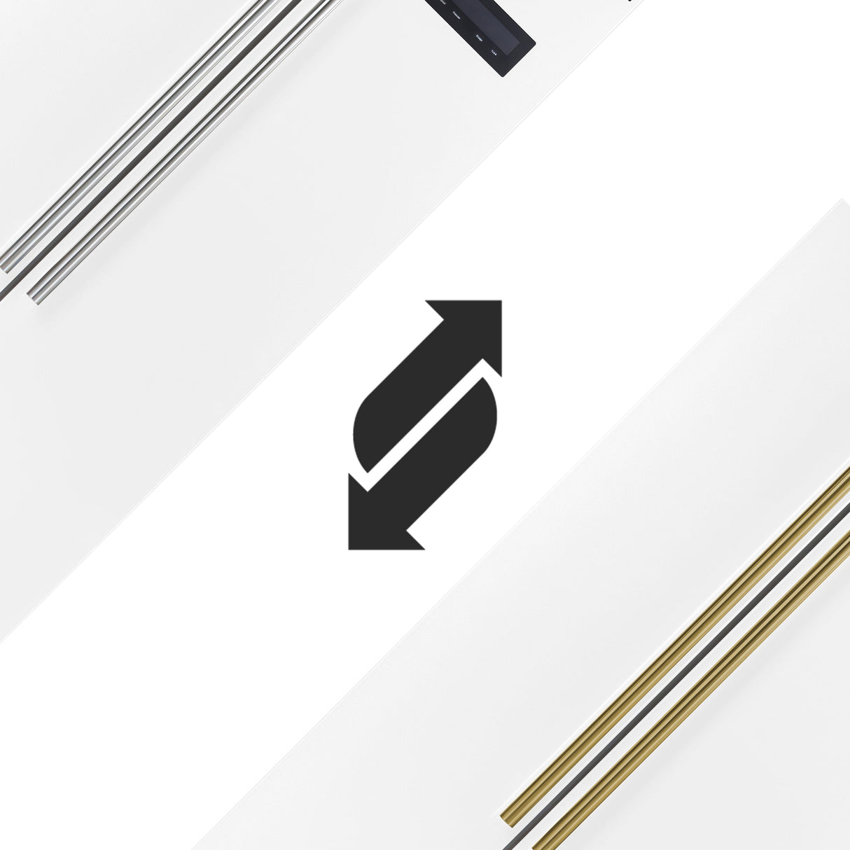 FORNO Espresso Salerno 33" 15.6 cu. ft. Refrigerator in White with Silver Handles, FFRBI1805-33WHT